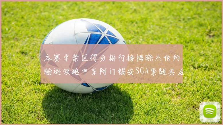 本赛季禁区得分排行榜揭晓杰伦约翰逊领跑申京阿门锡安SGA紧随其后